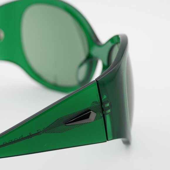 Rag & Bone RNB6004/S 01ED QT Sunglasses Green Butterfly Frame, Green Lenses - Picture 7 of 9